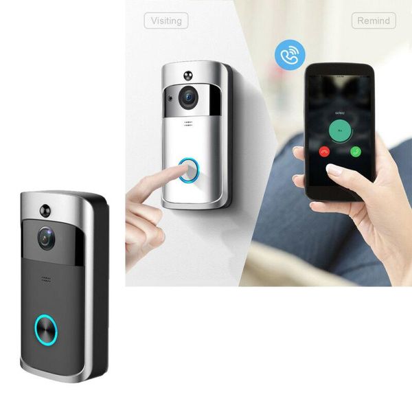 

doorbells 2021 arrival multifunction smart wireless wifi doorbell phone door visual ir recording