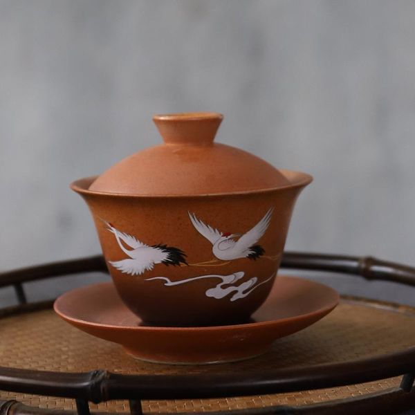 

luwu ceramic gaiwan teacup кран фарфор турен китайский чай наборы для питья 150 мл luwu ceramic dicount half off jllahy