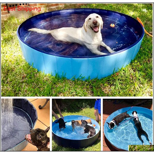 

dog swimming pool foldable pet bath tub collapsible bathing pool for dogs cats kids portable swimming pool outdo qylfyr dh_seller2010