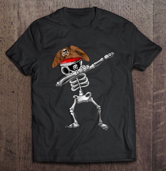 

men t shirt dabbing skeleton pirate halloween costume women t-shirt sport hooded sweatshirt hoodie