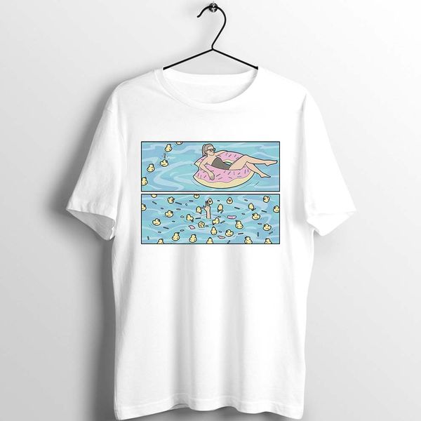

unix t shirt men women duck loves donuts funny depression random unexpected printed tee sport hooded sweatshirt hoodie
