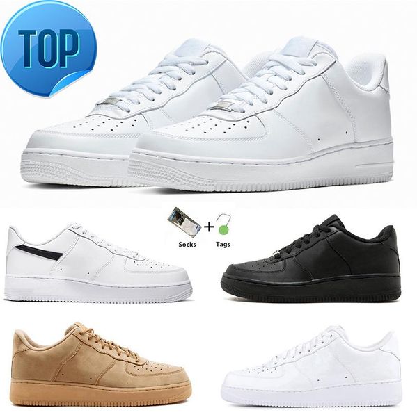 

og classic mens casual shoes low cut triple white black wheat red men women fashion trainers sports sneakers platform outdoor shoe chaussure