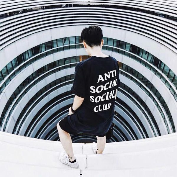 

2020 high female alphabet and quality european tide printing beauty short-sleeved male and american student couple t-shirt muwxi, Black