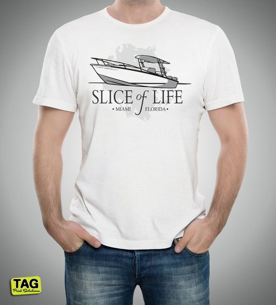 

new summer fashion slice of life - dexter boat bay harbor miami florida movie series t-shirt tee shirt sport hooded sweatshirt hoodie
