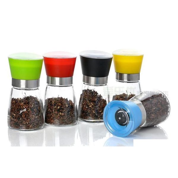 

pepper salt grinder glass cruet mill spice j jllirb xhhair
