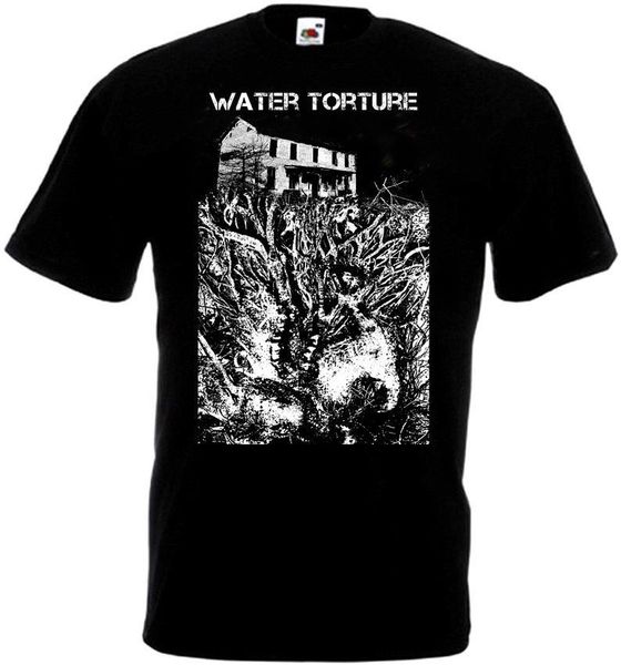

water torture v2 black hardcore punk powerviolence all sizes 3xl short sleeve plus size sport hooded sweatshirt hoodie t shirt