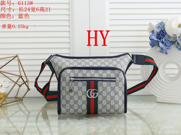 

#13;louis shoulder bags vuitton men luxury designer bags casual male chestbag fanny pack lv briefcase 6113