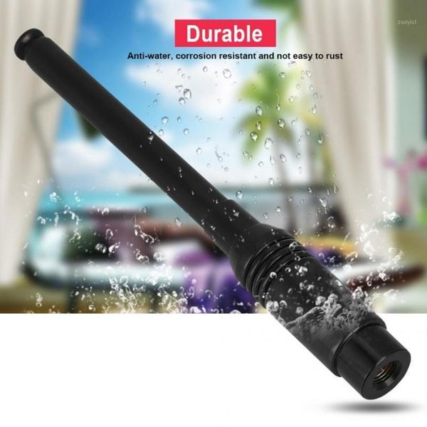 

walkie talkie rh775 sma male double broadband radio antenna 2.15dbi for 2 way woki toki black1
