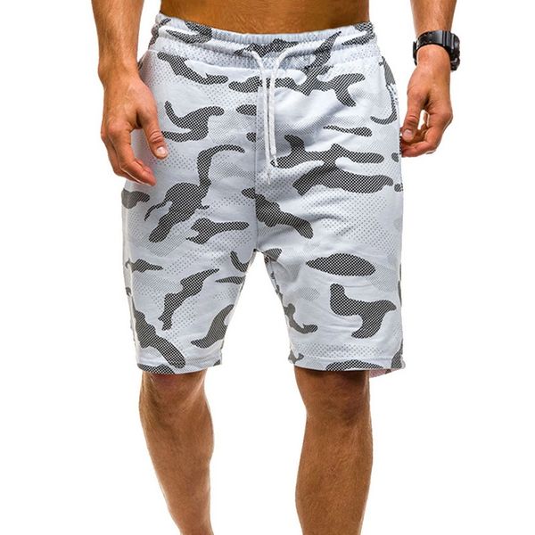 

mjartoria men's cosmetics printed shorts elastic belt fitness pants sports pants shorts men's cosmetics summer shorts 2020, Blue;black