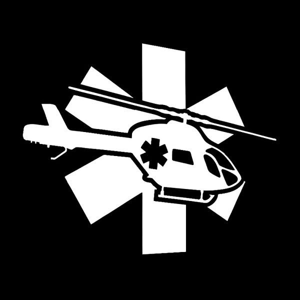 

16.7cm*13.9cm personality is specially designed and straight helicopter vinyl car sticker vivid decal c18-0685