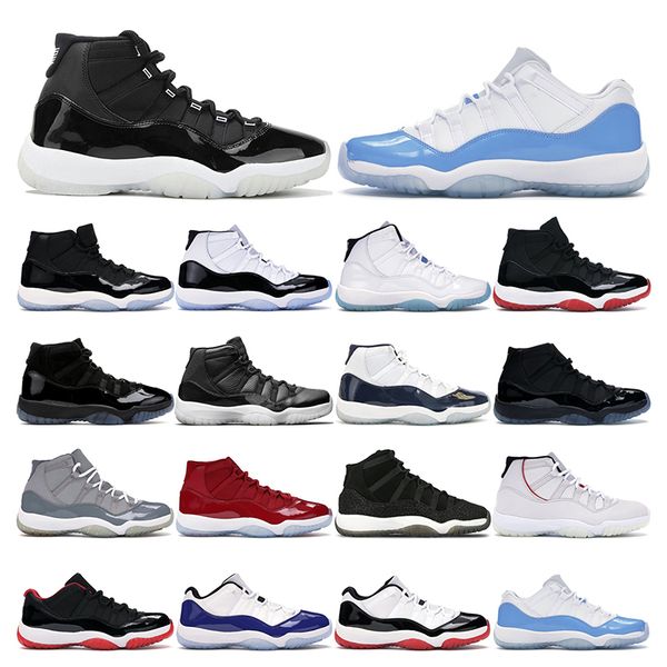 

new mens basketball shoes 11s jumpman 25th anniversary concord bred gamma blue cap and gown 11 women men sport sneakers trainer outdoor