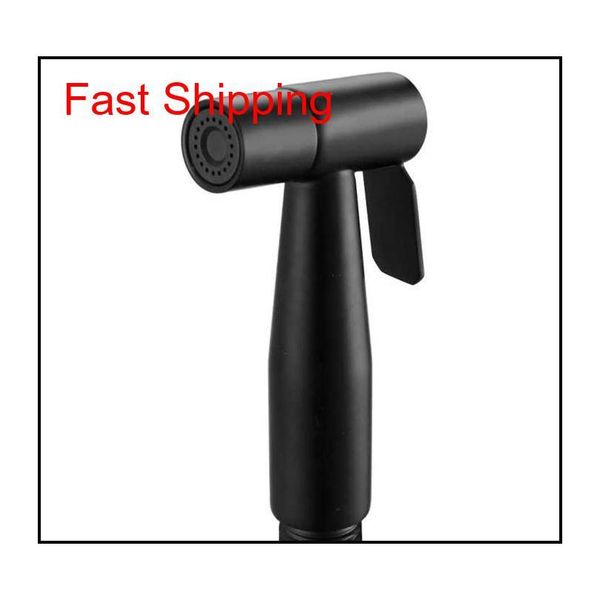 

304 solid stainless steel matte black color black toilet hand held bidet shower sprayer bidet shower sprayer douch qyldws bdenet