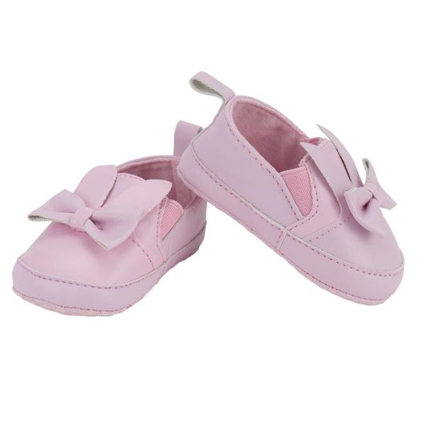 

first walkers pu leather ears with bow tie flat baby shoes toddler boy girl for born 0-12 months