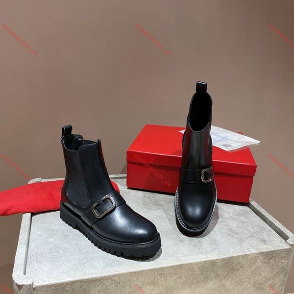 

the latest fashion and luxury design women's boots, winter shoes, inluxe stage flat heel black denim leather knight martin short boots