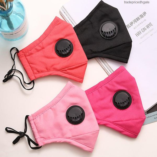 

factory2wycpm2.5 filter wholesale smog washable anti odor reusable custom cotton pollen dust mouth face mask with 2 filters