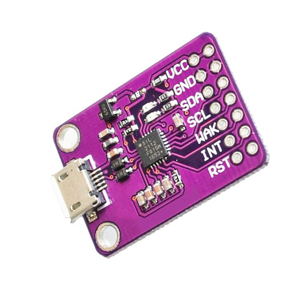 

cp2112 debug board usb to i2c communication module rose red