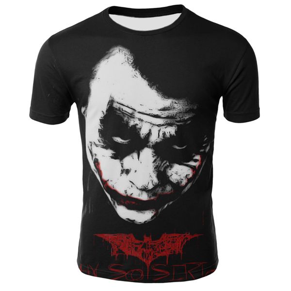 

summer clothing orror movie game chucky 3d print shirts plus size kawaii anime men clothing