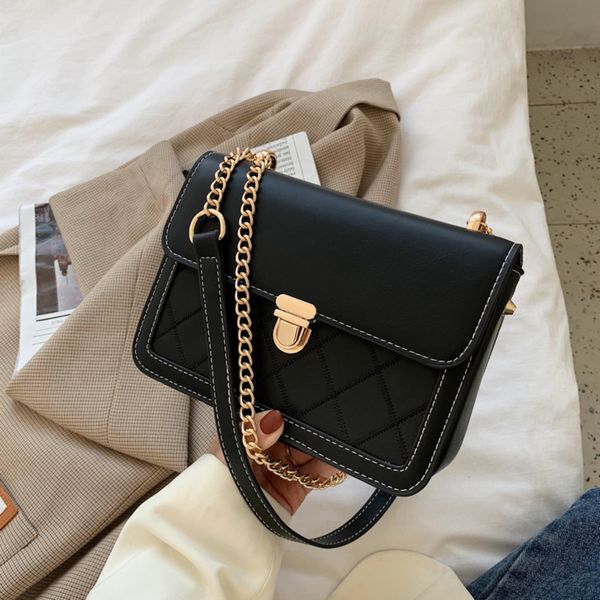 

plaid shoulder casual messenger 2021 winter new ladies mini mobile phone wallet small square bag c1223