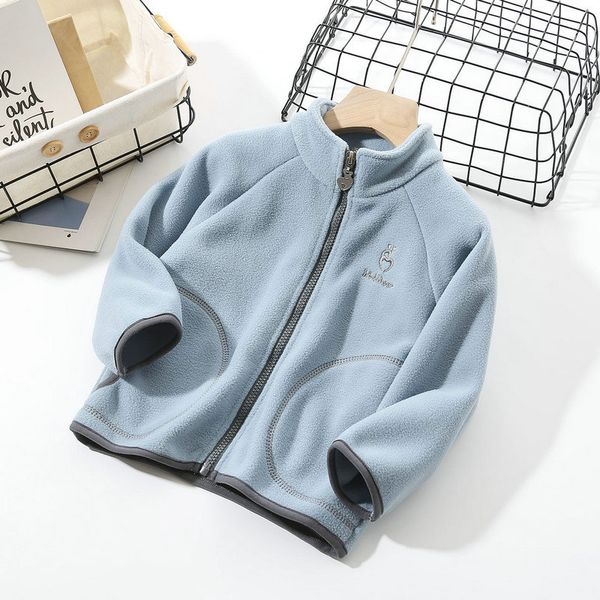 

warm kids boy outerwear spring autumn fjacket for boys kids coat winter fleece jackets for boy children's clothing 10 11 12 201125, Blue;gray