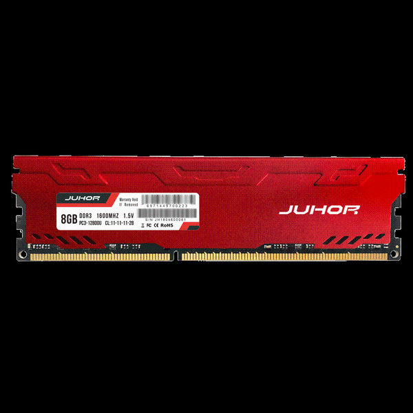 

juhor ram ddr3 8gb 1600mhz memoria deskmemory rams with heat sink dimm pc3 compatible intel/amd