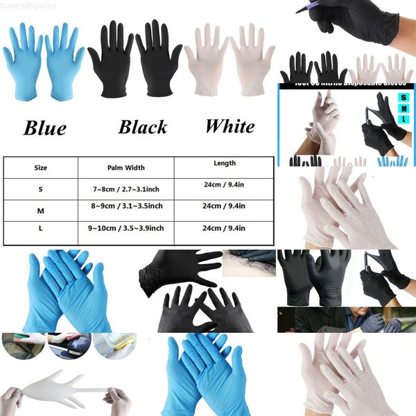 

gloves for 1 pcs disposable latex dishwashing/kitchen/work/rubber/garden universal left and right handoutletgw0x