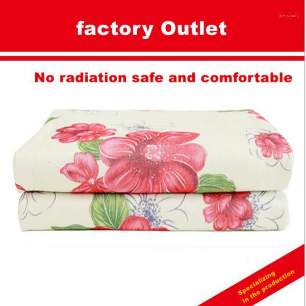 

wholesale- charming home thermostat single-sided flower wholesale manufacturers without radiation safety blanket electric blankets1