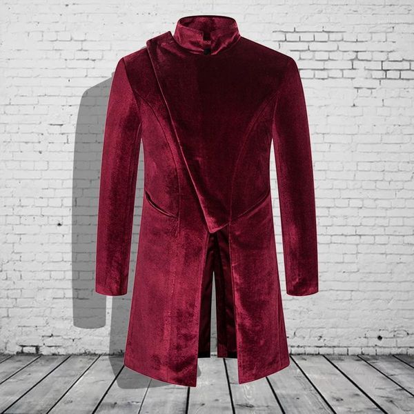 

men's wool & blends shujin man punk retro prince cosplay tuxedo coat costume fashion long trench men party uniform jacket steampunk jac, Black