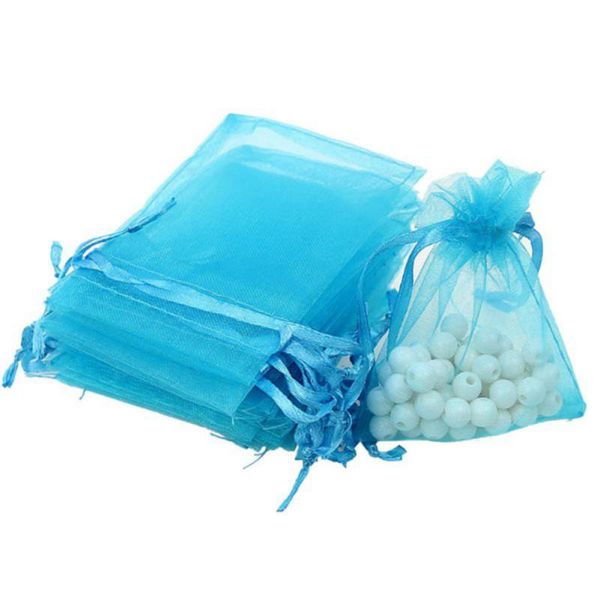 

10pcs 7x9cm organza bags wedding party pouches jewelry packaging bags nice gift bag gift package 2021 .