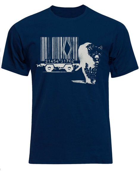 

banksy barcode leopard animal art quirky wall graffiti mens tshirt tee plus size clothing t-shirt sport hooded sweatshirt hoodie