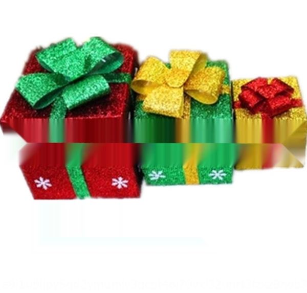 

decoration decorative christmas supplies gift box window scene decoration snowflake gift box zozxg