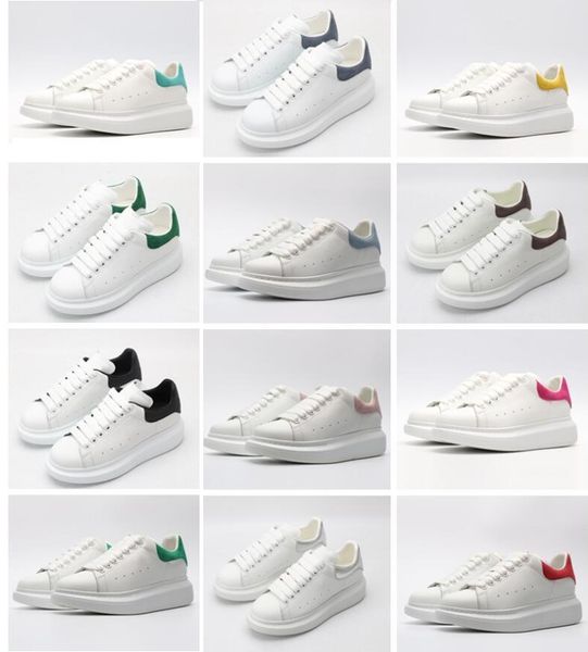 

2020 new shoes for women men fashion leather sneakers velvet platform height 3m reflective black increasing casual shoe 36-45