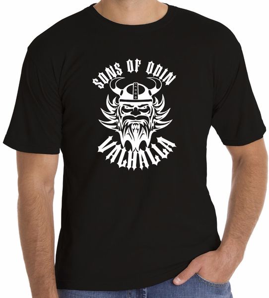 

спорт мужчины тенниска 2019 способа mens tops прохладный o шеи футболку сынам odin valhalla viking новый дизайн арт футболки