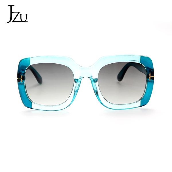 

square goggles ladies sunglasses retro transparent multicolor gradient glasses fashion street shooting sunglasses ladies, White;black