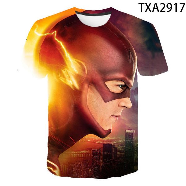

the flash 3d boy girl printed cool 3d print shirts oversized harajuku graphic men clothing