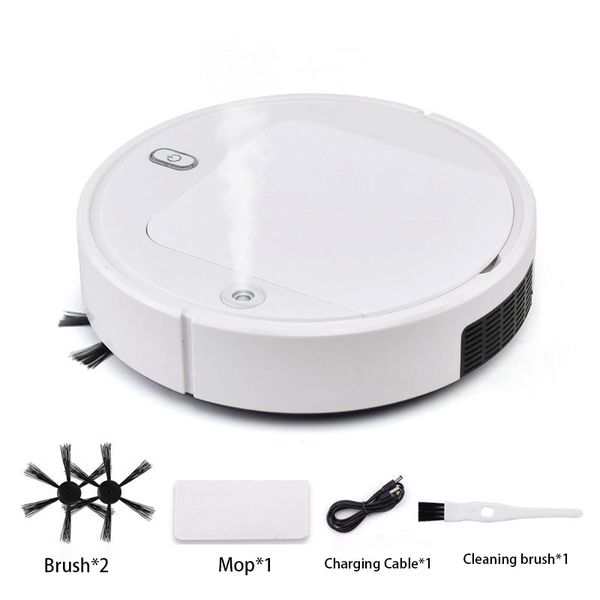 

nano spray robot vacuum cleaner with obstacle avoidance function 1800pa usb recharge automatic vacuum cleaner for home