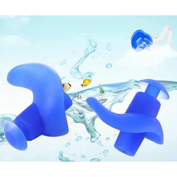 

new waterproof sile soft water sports earplugs sleeping showering protective ear plugs swimming earplugs anti-noise sqcdof