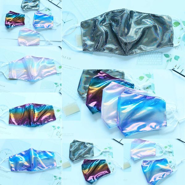 

designer men's women's reusable face mask sequins flashing bling dustproof protective masks filter facemask 1 nz9ul