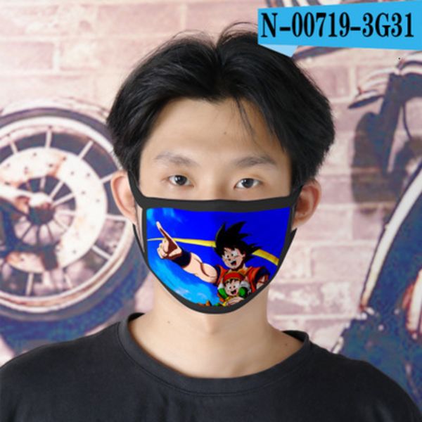 

facemasks face broly shipping washable reusable mask for mens ice silk bilayer cubrebocas cjzt pt95