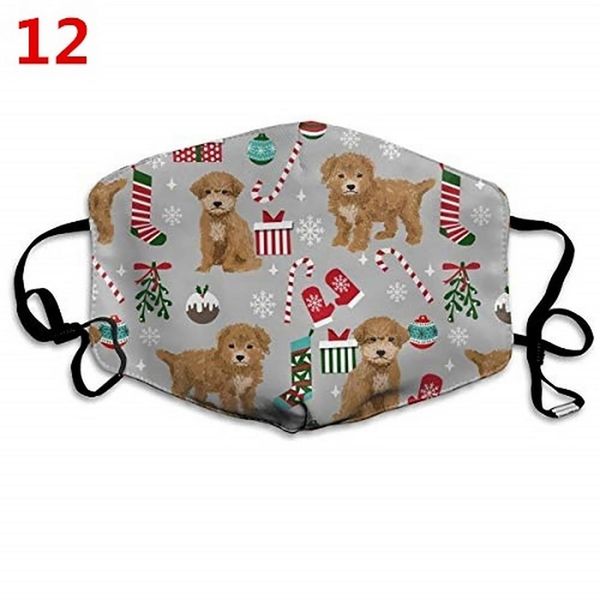 

шарф flag косплей christmas party для взрослых 20шт 3ply фильтры одноразовая санта-клаус олень печатные рождественский вечер украшения sqcph, Black