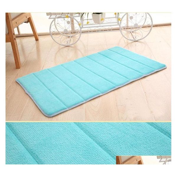 

selling 40x60cm bath mat bathroom bedroom non-slip mats memory foam rug shower carpet for bathroom qylvak bwkf