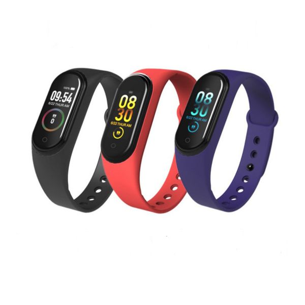 

m4 smart heart rate blood prsure step movement waterproof exercise braceletbgt