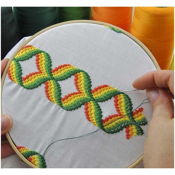 

12 size 8-40cm bamboo frame embroidery hoop ring diy needlecraft cross stitch machine round loop hand househ jllkjm sinabag
