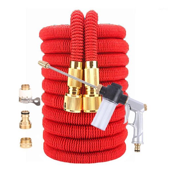

retractable hose extensible garden hose shrinks flexible tuinslang irrigation computer car wash water pipe karcher washing foam1