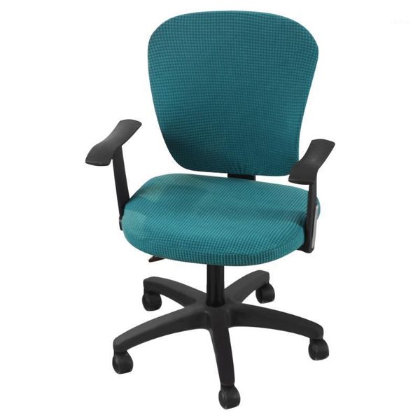 

modern washable removable elastic stretch office chair cover computer chair slipcover universal multi color1