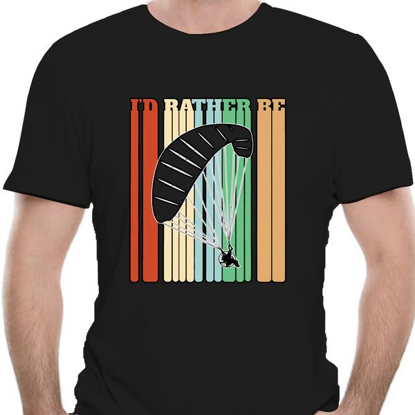 

men tshirt paramotoring ppg funny design id rather be t shirt women t-shirt tees 0380j sport hooded sweatshirt hoodie