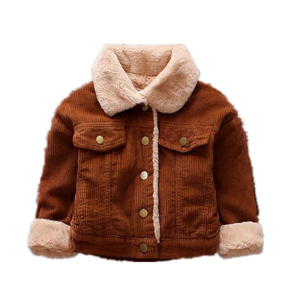 Rapaz meninos casaco quente zíper casacos crianças grossas outerwear toddler bebê outono inverno desenhos animados outwear macacões vestuário 201030