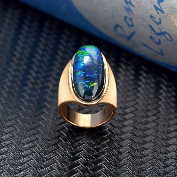 

cluster rings fashion color red zircon big glossy ring for women luxury gold engagement party jewelry gift1, Golden;silver