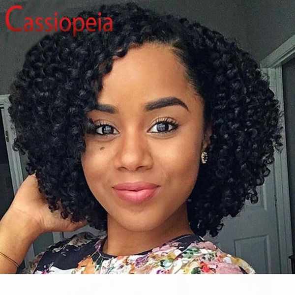 

надувной curly стиль полный шнурок человеческих волос парики боб бразильский завитые парики фронта шнурка с ребенком волос полный парики шну, Black;brown