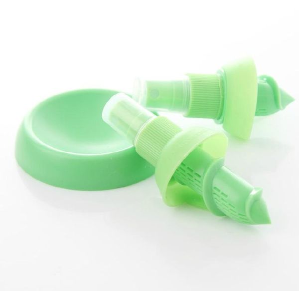 

wholesale 2pcs/set kitchen lemon sprayer fresh fruit juice citrus spray orange kitchen cooking tools juice squeeze sprays dh01013 t03