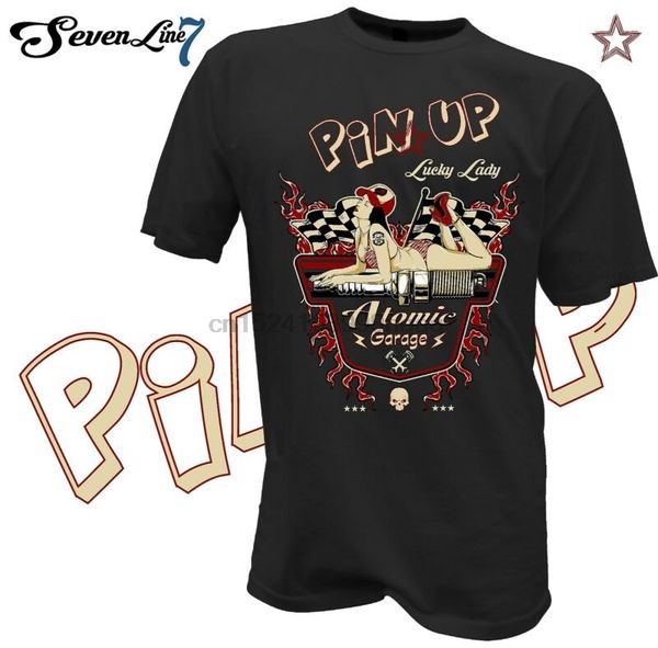 

t-shirt biker rod tattoo pin up girl vintage v8 auto custom chevy usa sport hooded sweatshirt hoodie